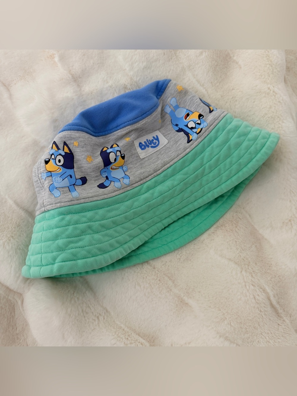 Little Sleepies Bluey Bucket Hat 12-24 months